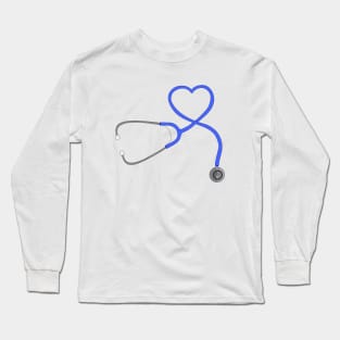 Stethoscope Heart Long Sleeve T-Shirt